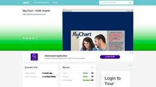 mychart.deancare.com - MyChart - SSM Health - My Chart Deancare