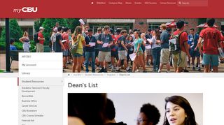 Dean's List - Christian Brothers University