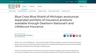 Blue Cross Blue Shield of Michigan announces expanded portfolio of ...