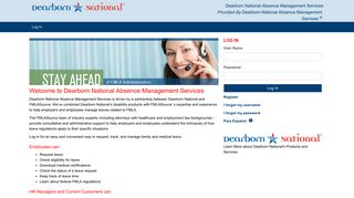 Dearborn National Absence Management Services - Login