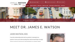 Dear Doctor Magazine - James E. Watson, DDS, Inc. | Dentist San ...