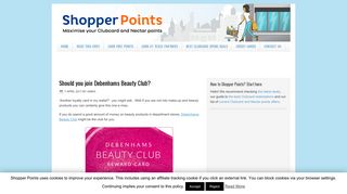 Is Debenhams Beauty Club worth joining? - Shopper Points