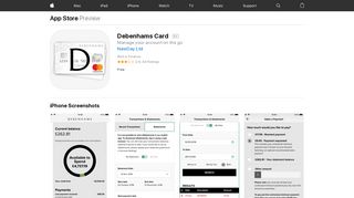 Debenhams Card on the App Store - iTunes - Apple