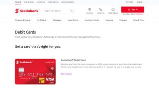 Debit Cards - Scotiabank