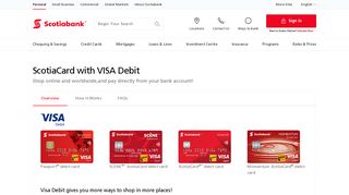 VISA Debit - Scotiabank