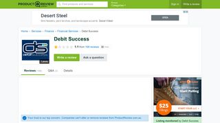 Debit Success Reviews - ProductReview.com.au