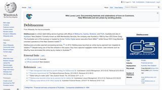 Debitsuccess - Wikipedia