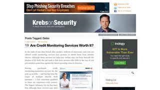 Debix — Krebs on Security