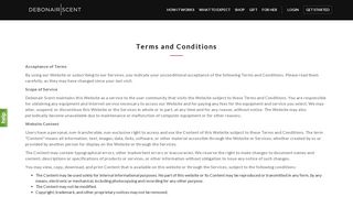 Debonair Scent - Terms_Conditions
