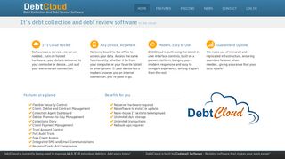 DebtCloud Debt Collection and Debt Review Software