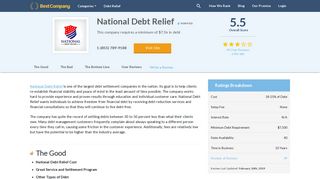 2019 National Debt Relief Reviews | Is Debt Settlement Worth It?