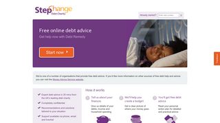 Online Advice & Solutions in Just 20 mins. Debt Remedy. - StepChange
