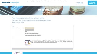 Account Access – MoneyWise