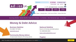 Money & Debt Advice - Advice UK