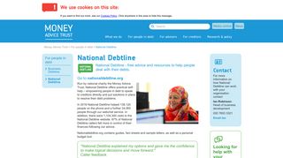 National Debtline - Money Advice Trust