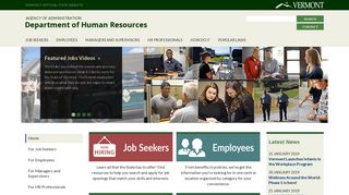 Home Page | Department of Human Resources