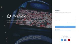 Login | DECA Ontario Online