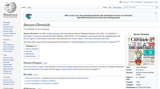 Deccan Chronicle - Wikipedia
