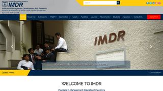 IMDR - Institute of Management Development and Research, Pune ...