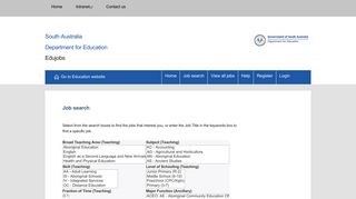 Search Jobs - Department for Education