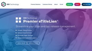 Premier eTitleLien - Electronic Lien and Title - DDI Technology