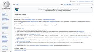 Decision Lens - Wikipedia