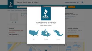 Decision HR, USA, Inc. | Better Business Bureau® Profile