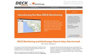 DECK Monitoring: AlsoEnergy