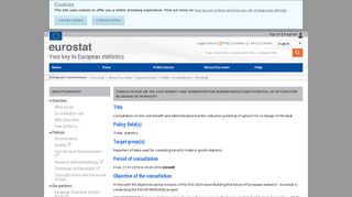 Intrastat - Eurostat