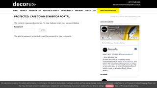 Cape Town Exhibitor Portal | Decorex SA