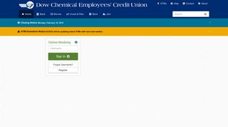 Dow Chemical Employees' Credit Union: DCECU - Midland Michigan ...