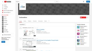 Dediseedbox - YouTube