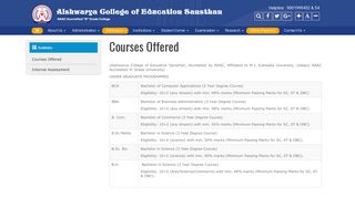 Affilated University :: Aishwarya College of Education Sansthan