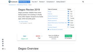 Degoo Review 2019 - Cloudwards