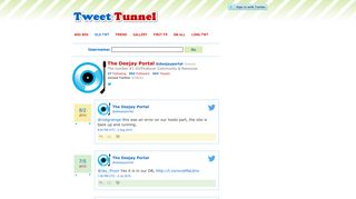 Old Tweets: deejayportal (The Deejay Portal) - TweetTunnel