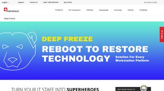 Deep Freeze Instant Restore Software for PC, Mac, & Servers - Faronics