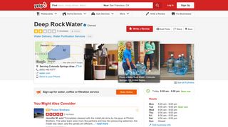 Deep Rock Water - Water Delivery - Colorado Springs, CO - Phone ...