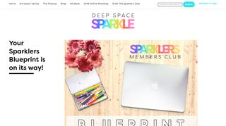 Here is your Sparklers' Club Blueprint | Deep Space Sparkle