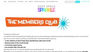 The Members Club Introduction Video | Deep Space Sparkle