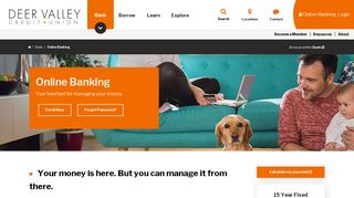 Online Banking | AZ Credit Union Bank Online | Deer Valley CU
