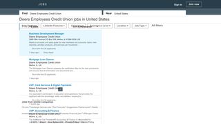 5 Deere Employees Credit Union Jobs | LinkedIn