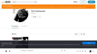 Tim Vanhamel - Listen on Deezer | Music Streaming