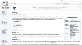Defaqto - Wikipedia