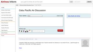Cebu Pacific Air Discussion