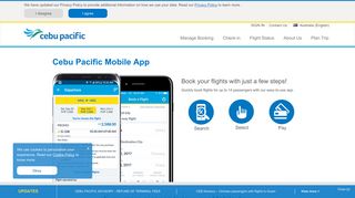 CEB Mobile App | Cebu Pacific Air