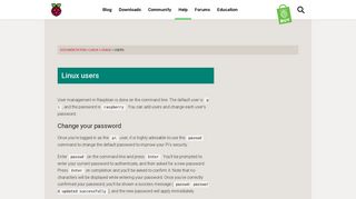 Linux users - Raspberry Pi Documentation