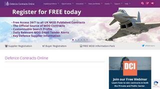 Defence Contracts Online - MOD-DCO