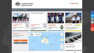 CadetNet Portal - Home