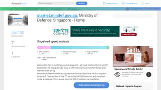 Access starnet.mindef.gov.sg. Ministry of Defence, Singapore - Home