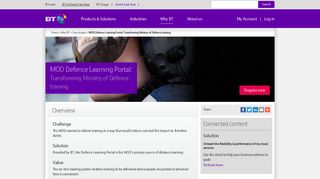 MOD Defence Learning Portal: Transforming Ministry of Defence ...